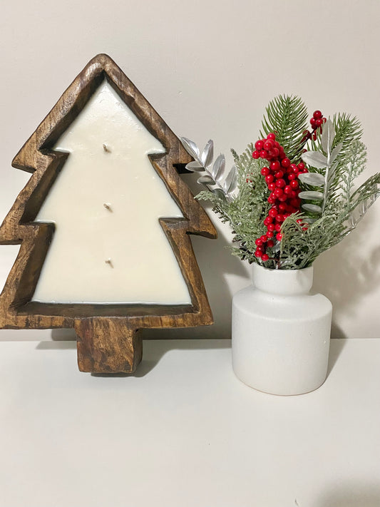 Christmas Tree Dough Bowl