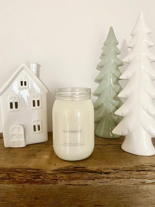 Mason Jar - Gingerbread